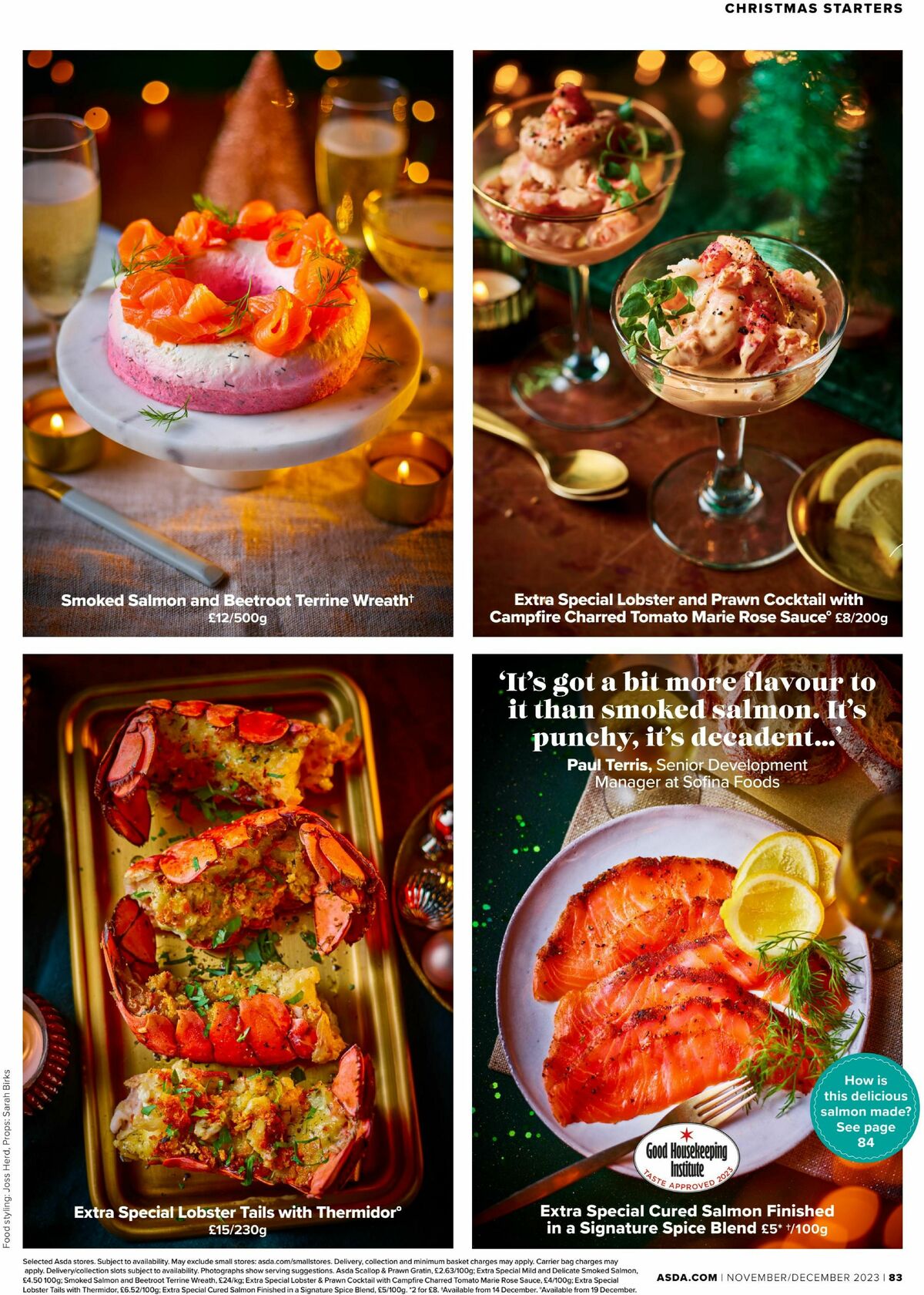 ASDA Magazine November/December Offers from 1 November