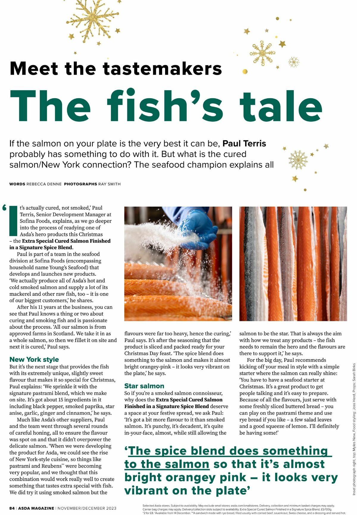 ASDA Magazine November/December Offers from 1 November