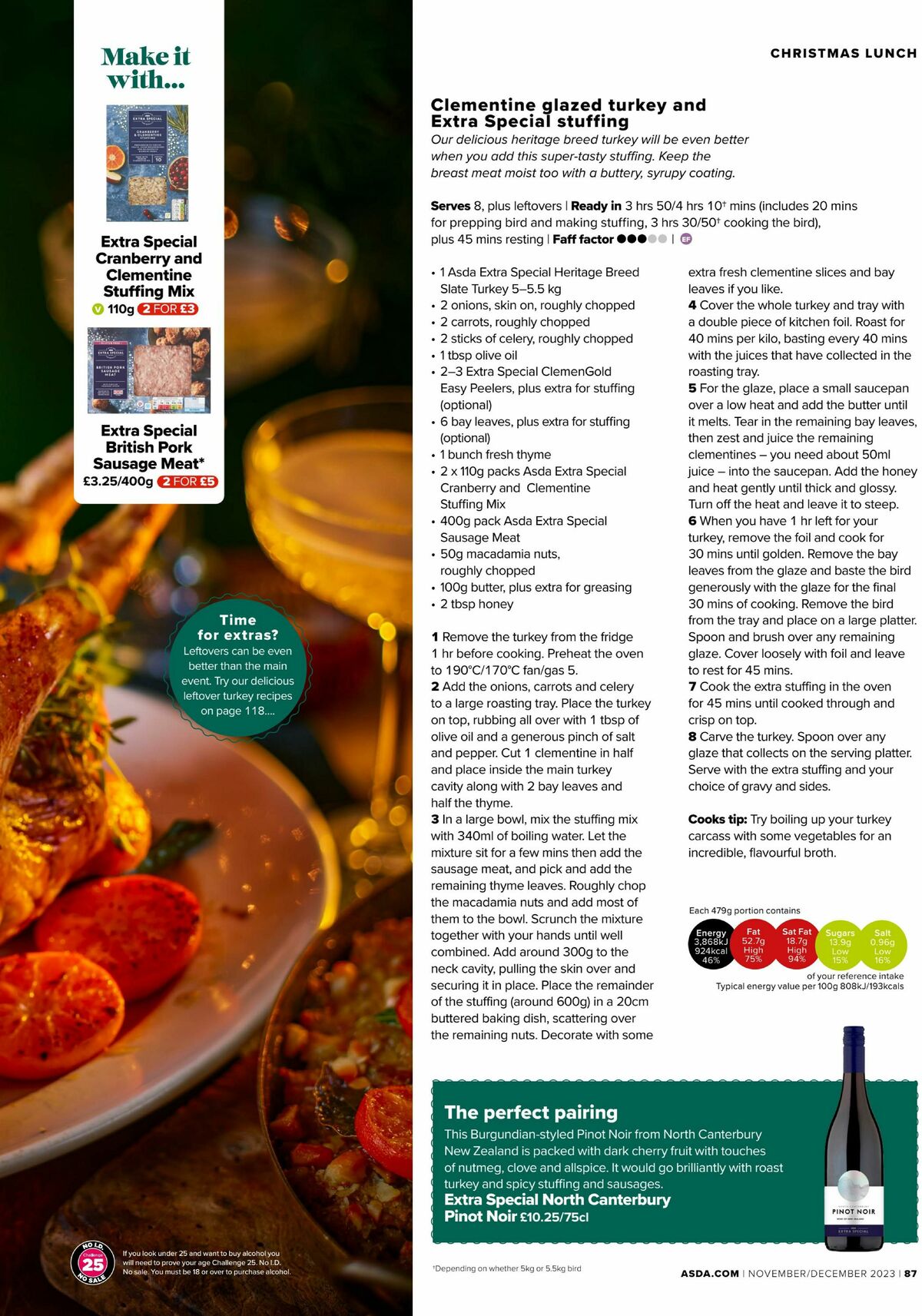 ASDA Magazine November/December Offers from 1 November