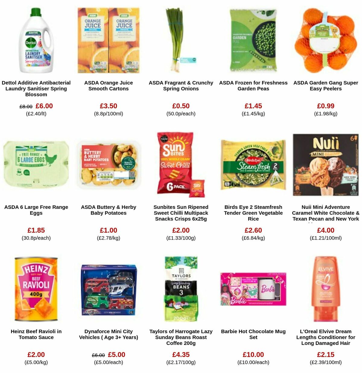 ASDA Offers from 10 November