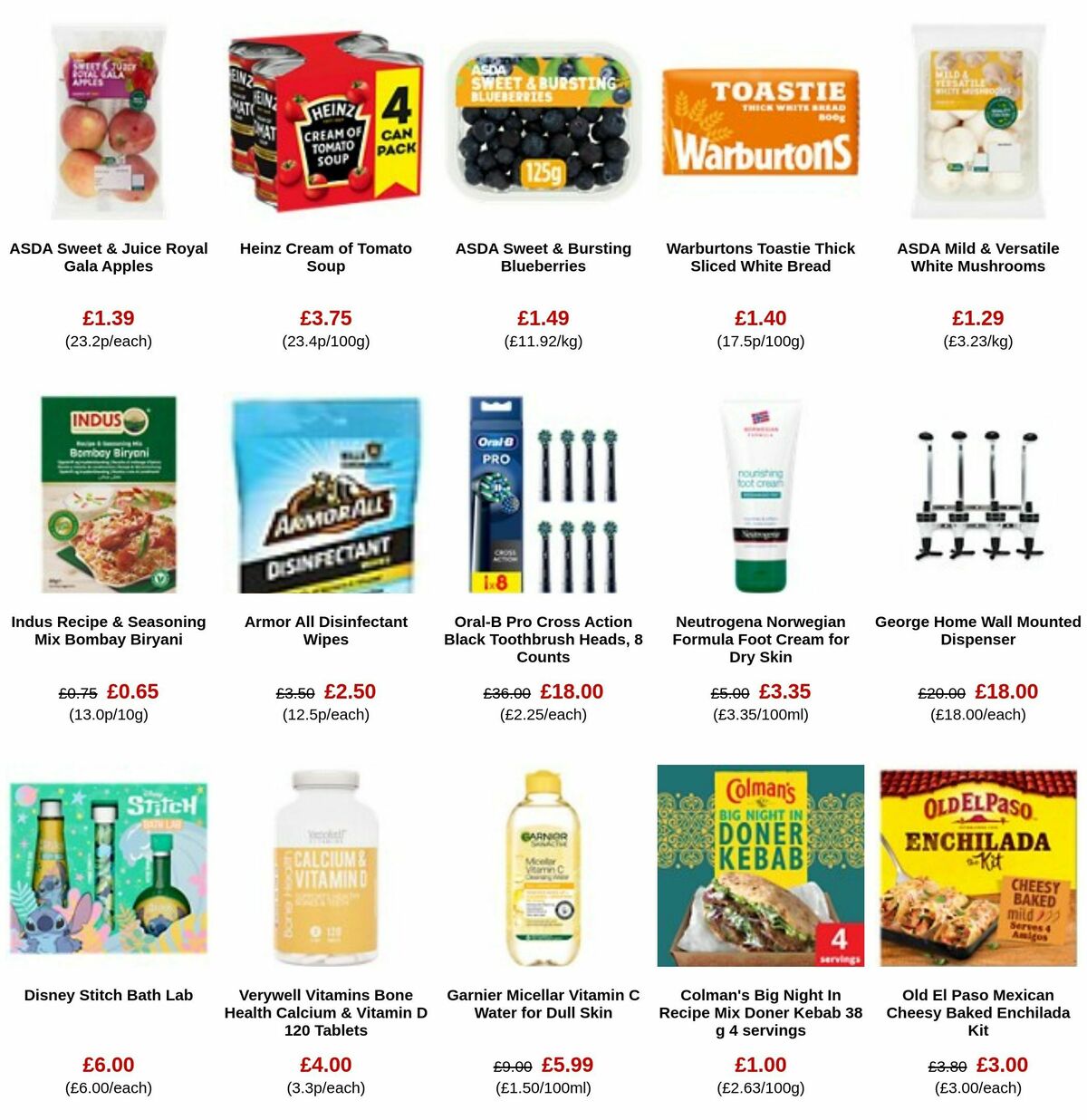 ASDA Offers from 10 November