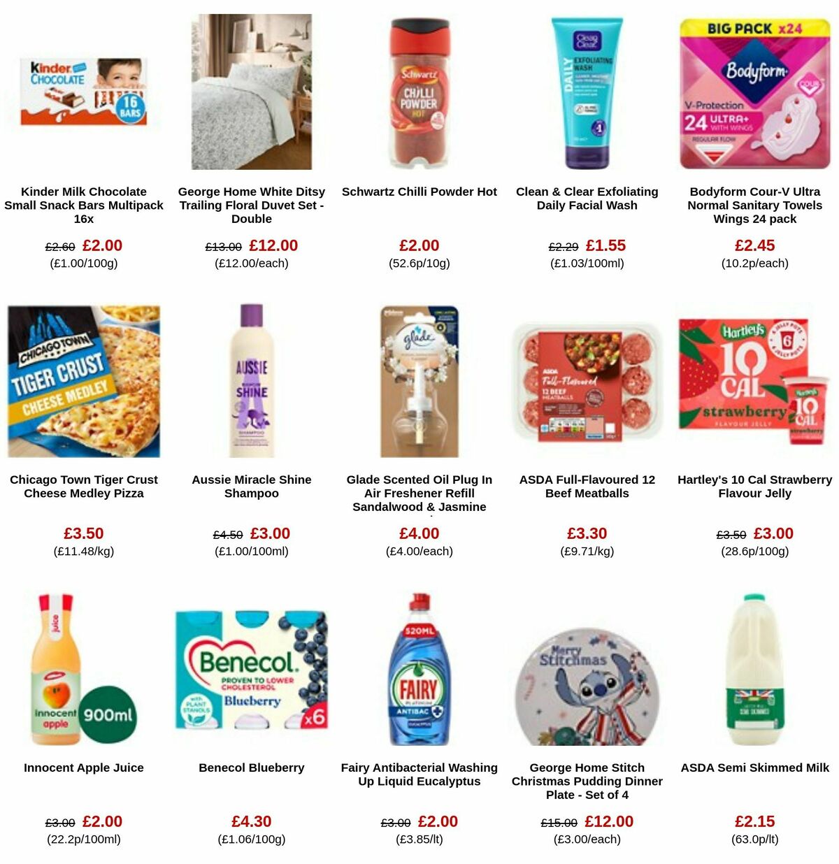 ASDA Offers from 10 November