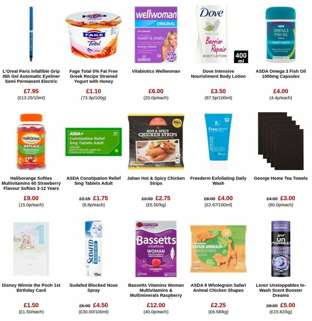ASDA Offers from 10 November