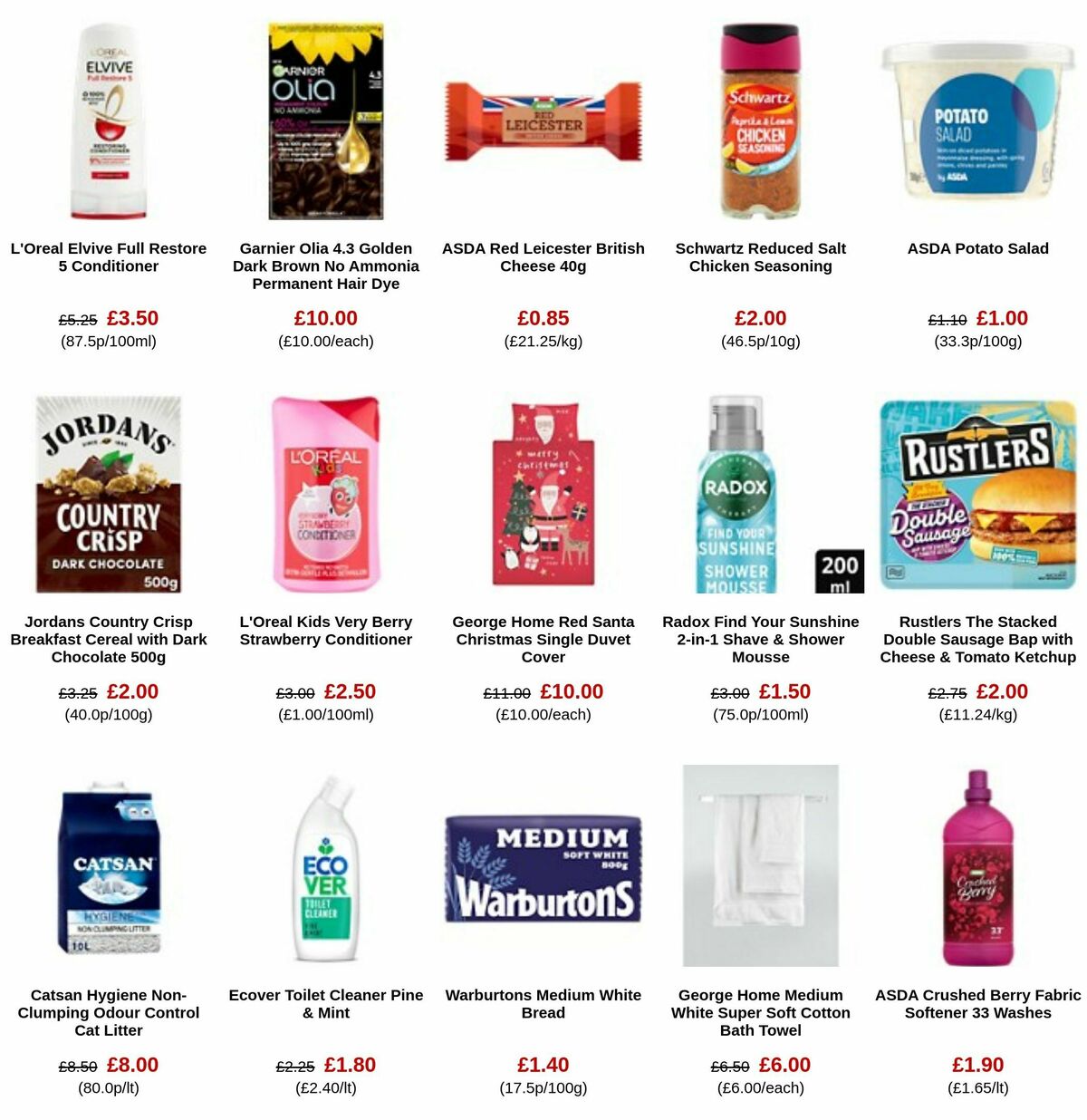 ASDA Offers from 10 November