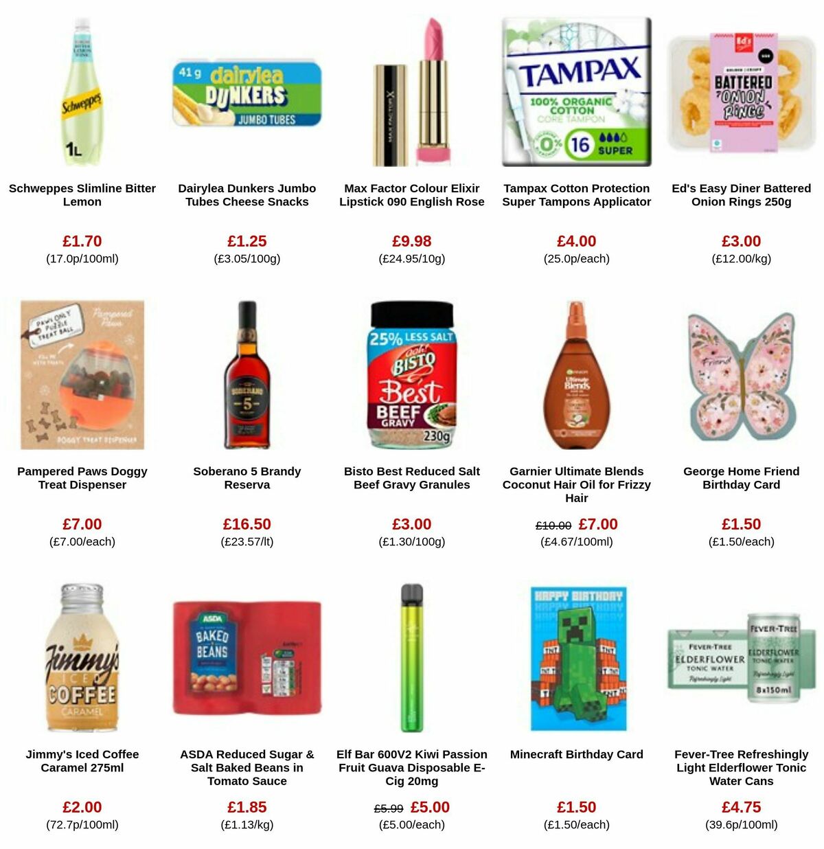 ASDA Offers from 17 November