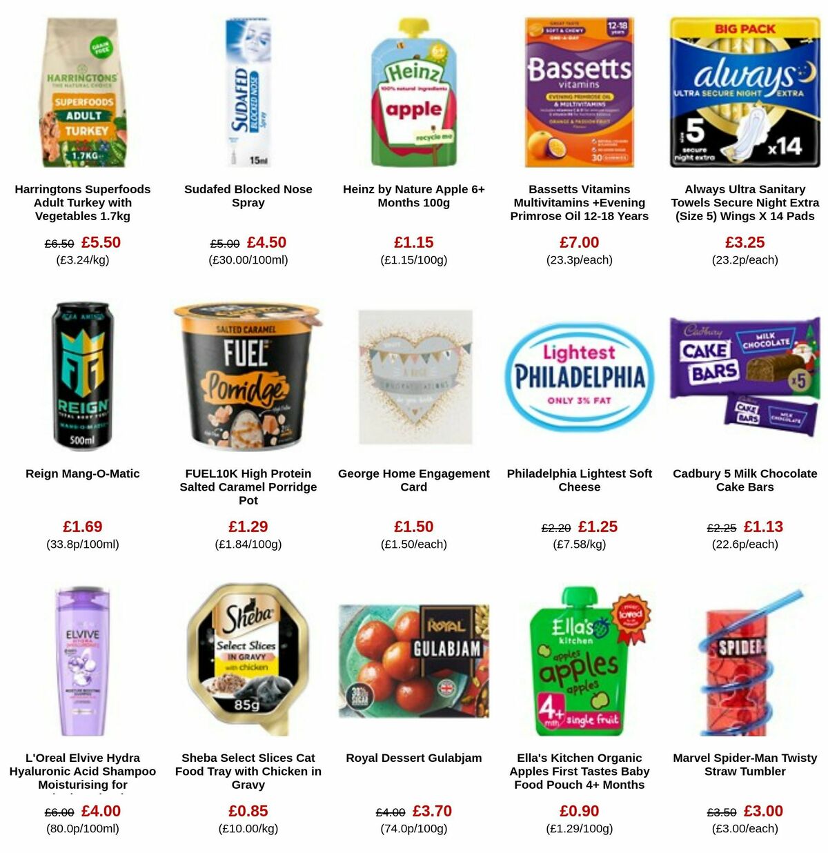 ASDA Offers from 17 November