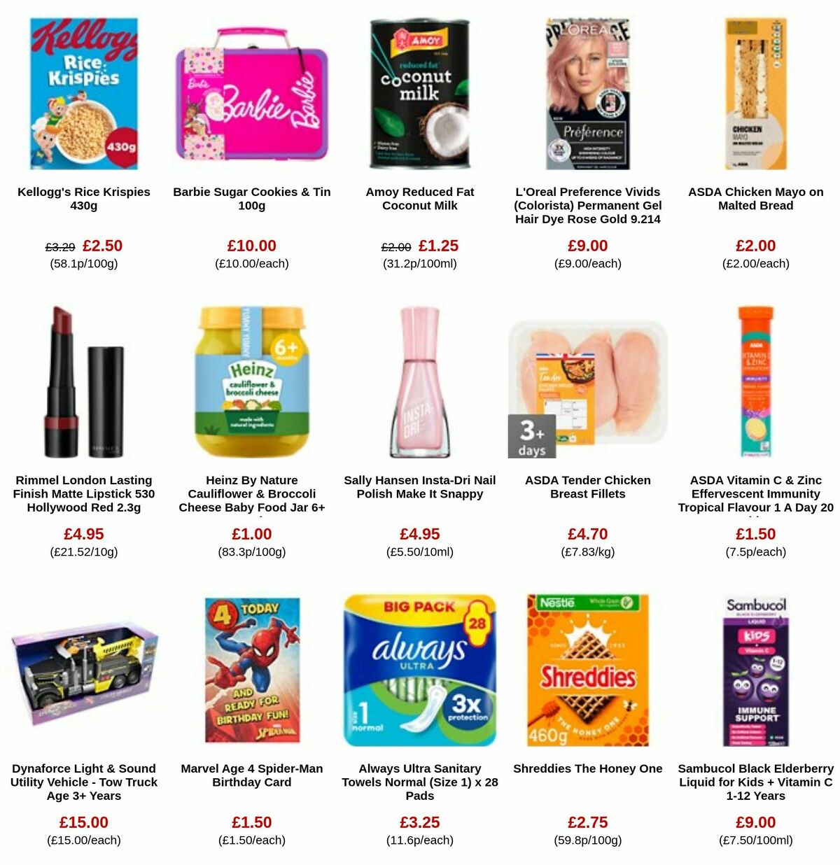 ASDA Offers from 24 November