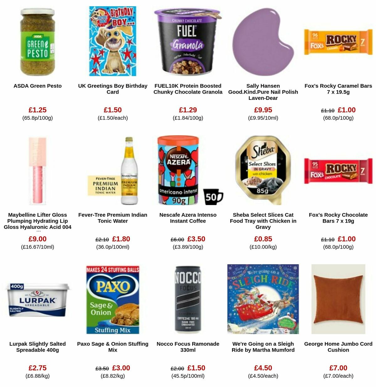 ASDA Offers from 1 December