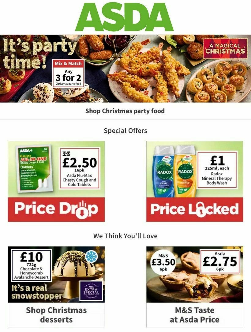 ASDA Offers from 8 December