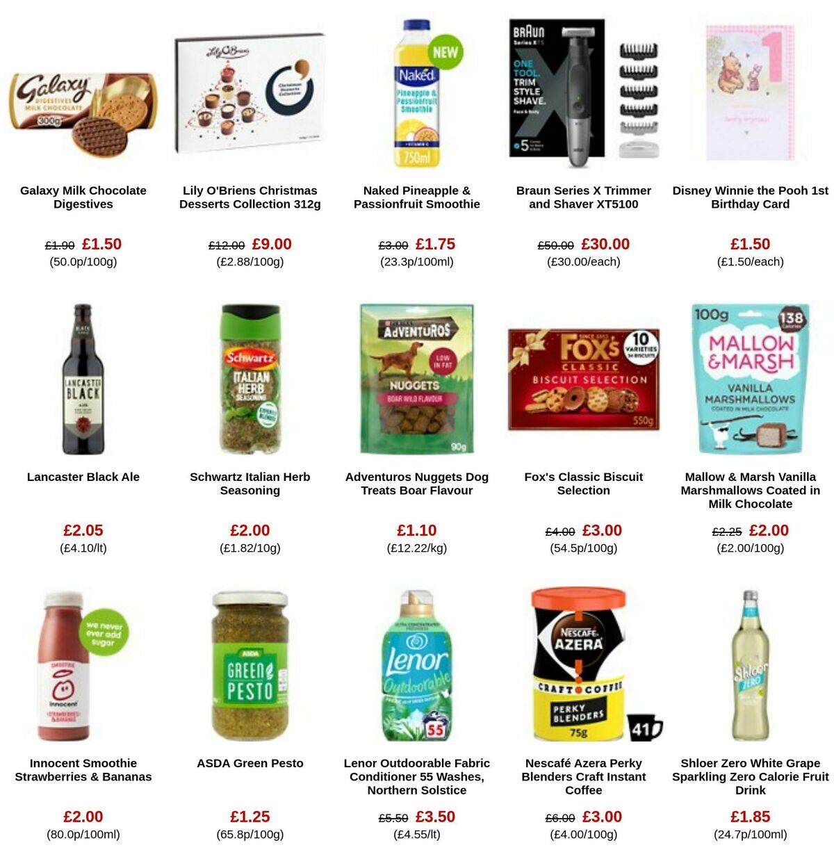 ASDA Offers from 15 December