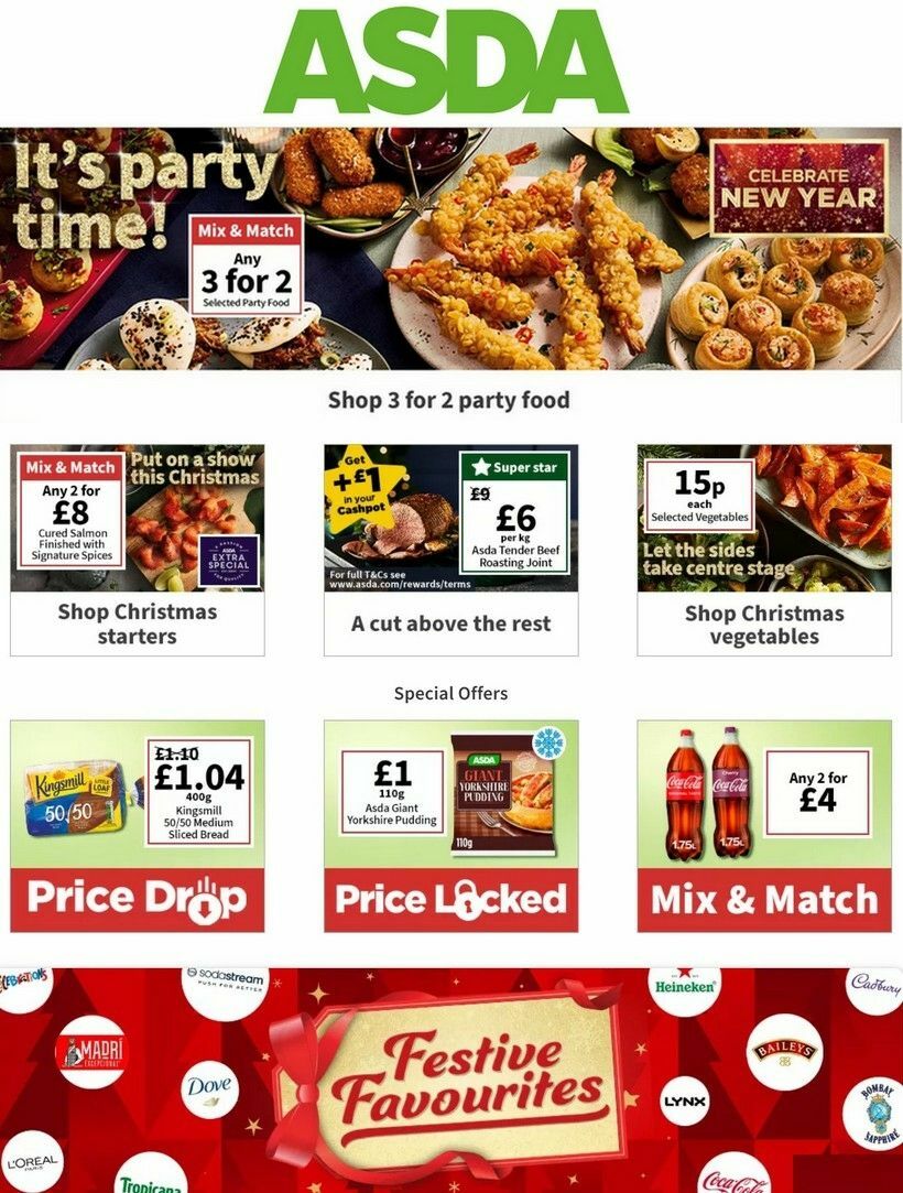 ASDA Offers from 22 December