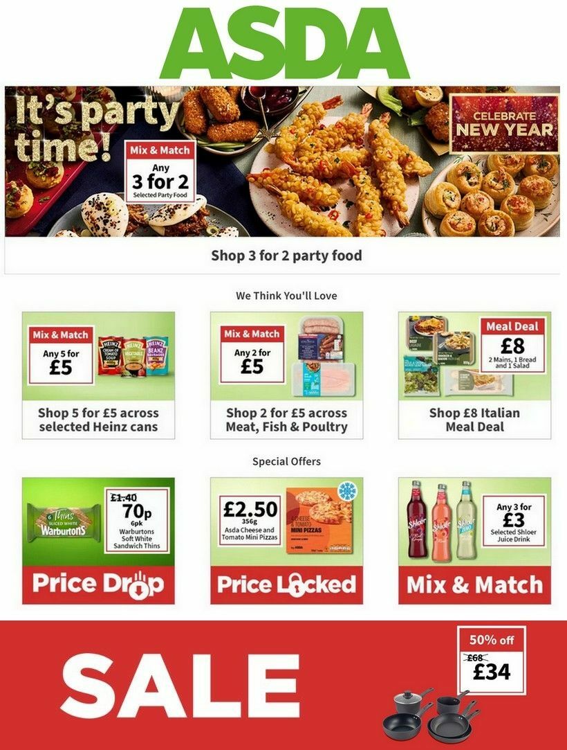 ASDA Offers from 29 December