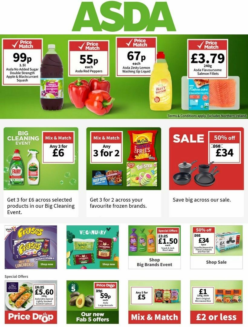 ASDA Offers from 12 January