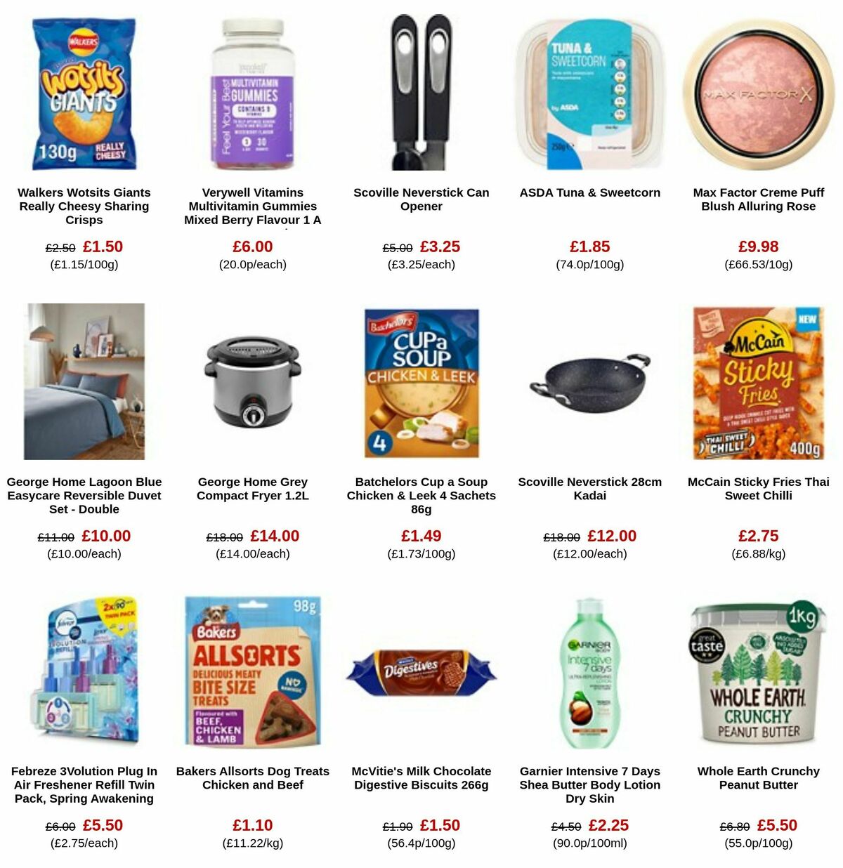 ASDA Offers from 12 January