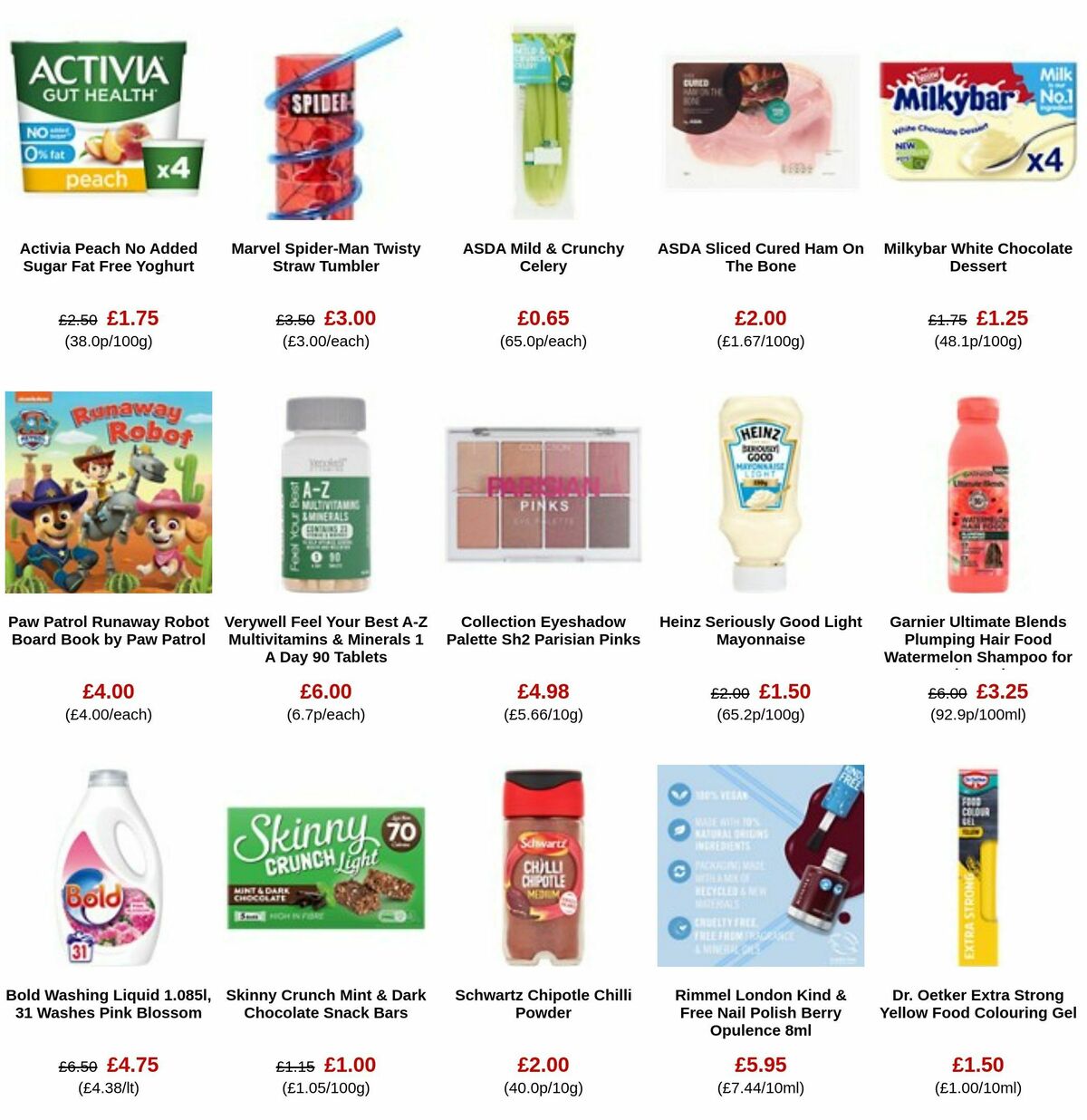 ASDA Offers from 9 February