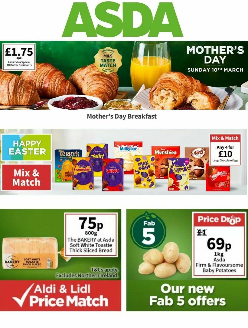 ASDA Offers from 1 March