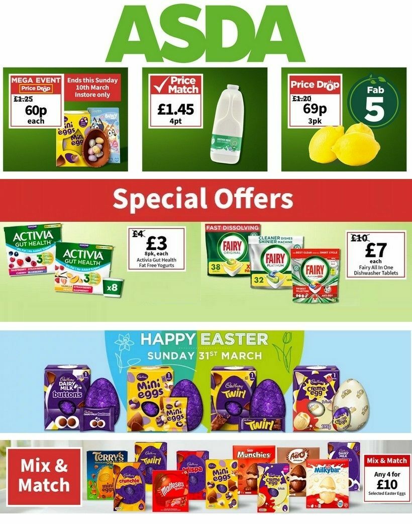 ASDA Offers from 8 March