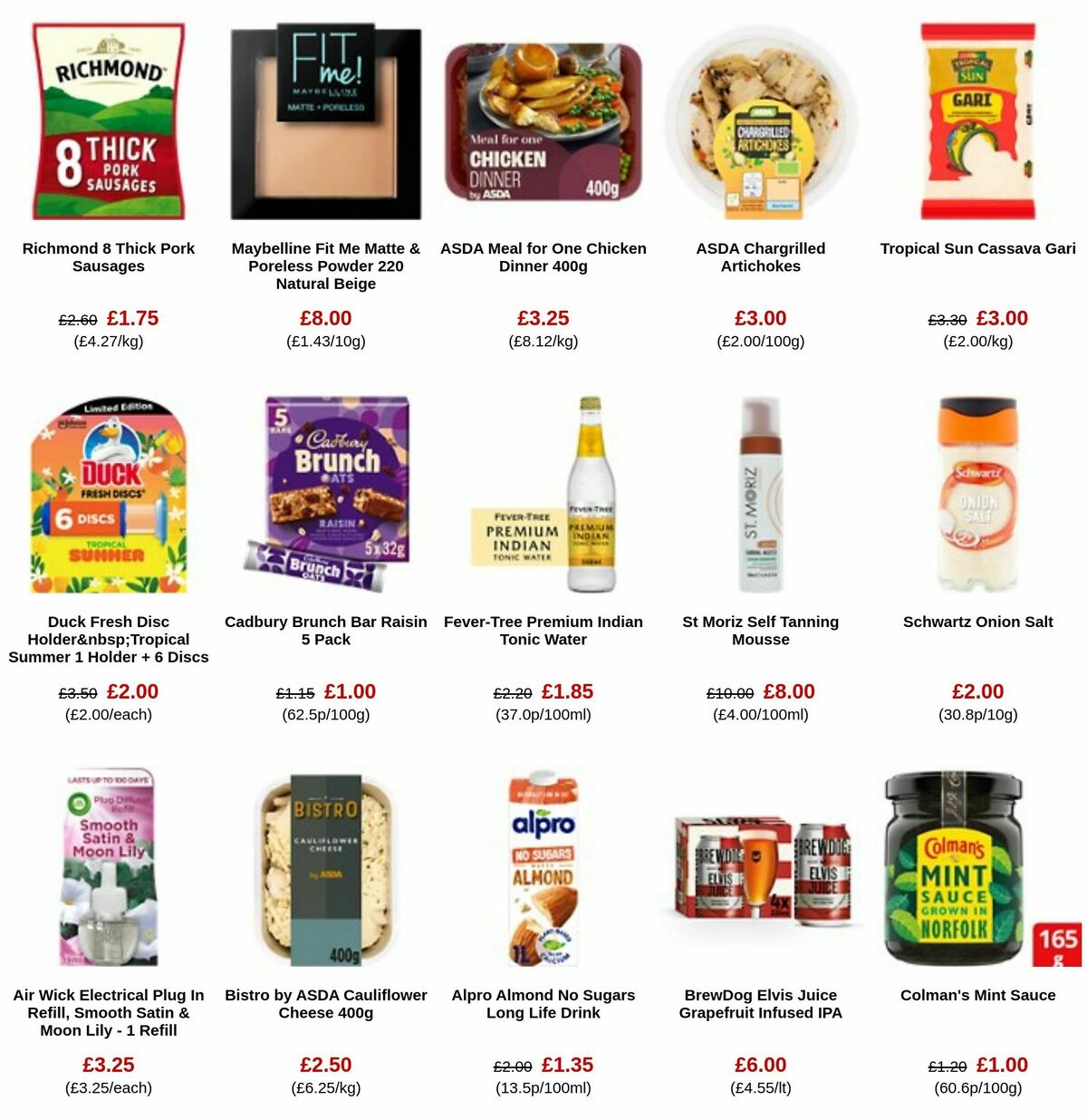 ASDA Offers from 8 March