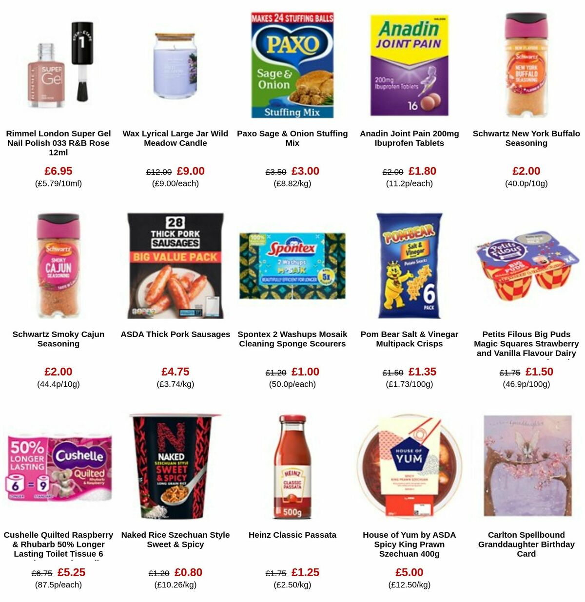 ASDA Offers from 8 March