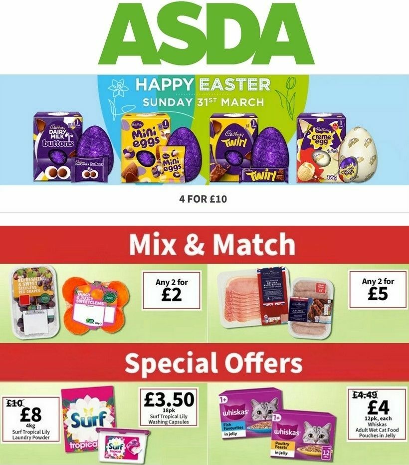 ASDA Offers from 15 March