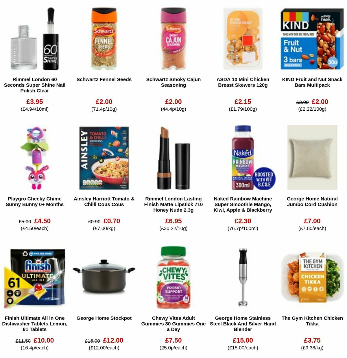 ASDA Offers from 15 March