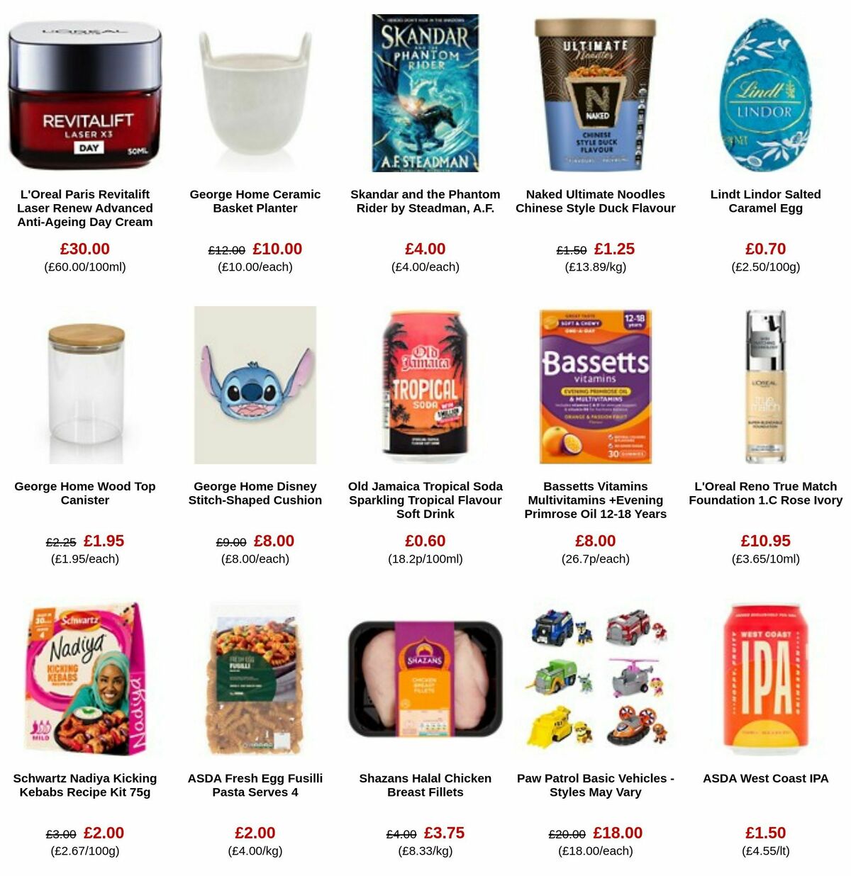 ASDA Offers from 22 March
