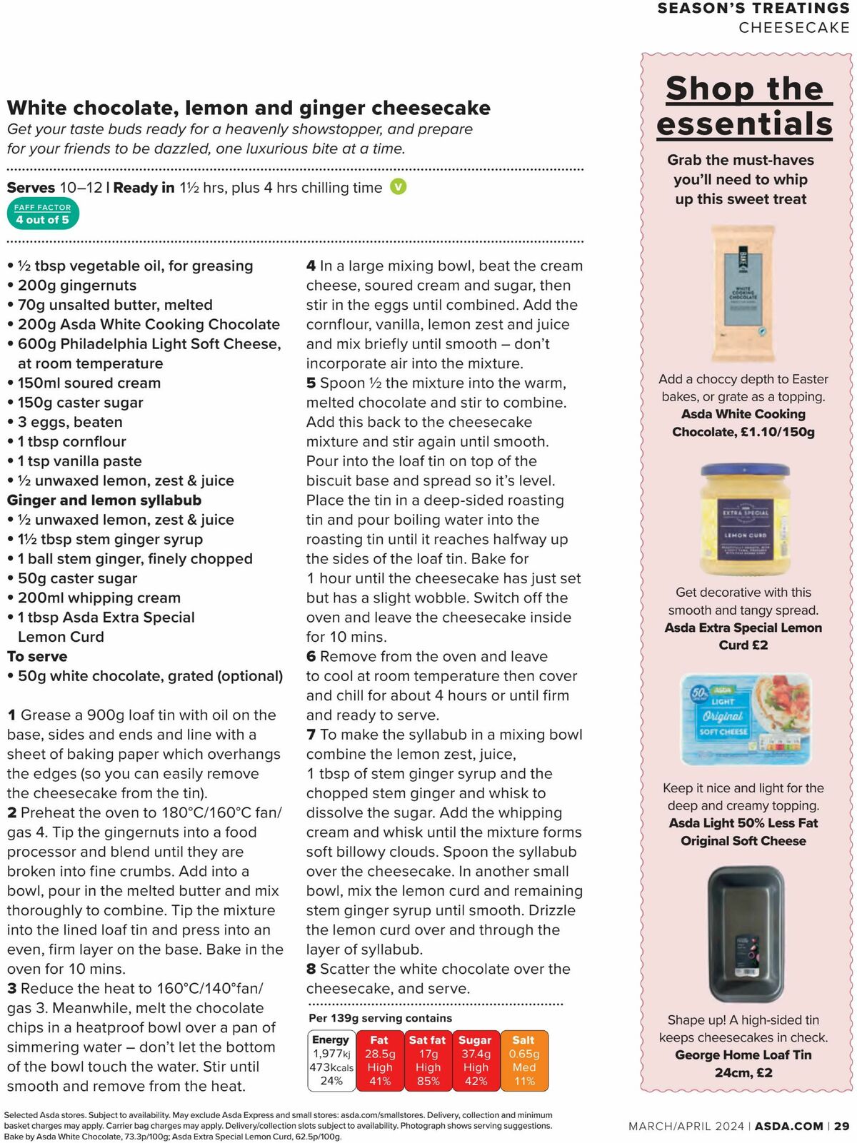 ASDA Magazine March/April Offers from 24 March