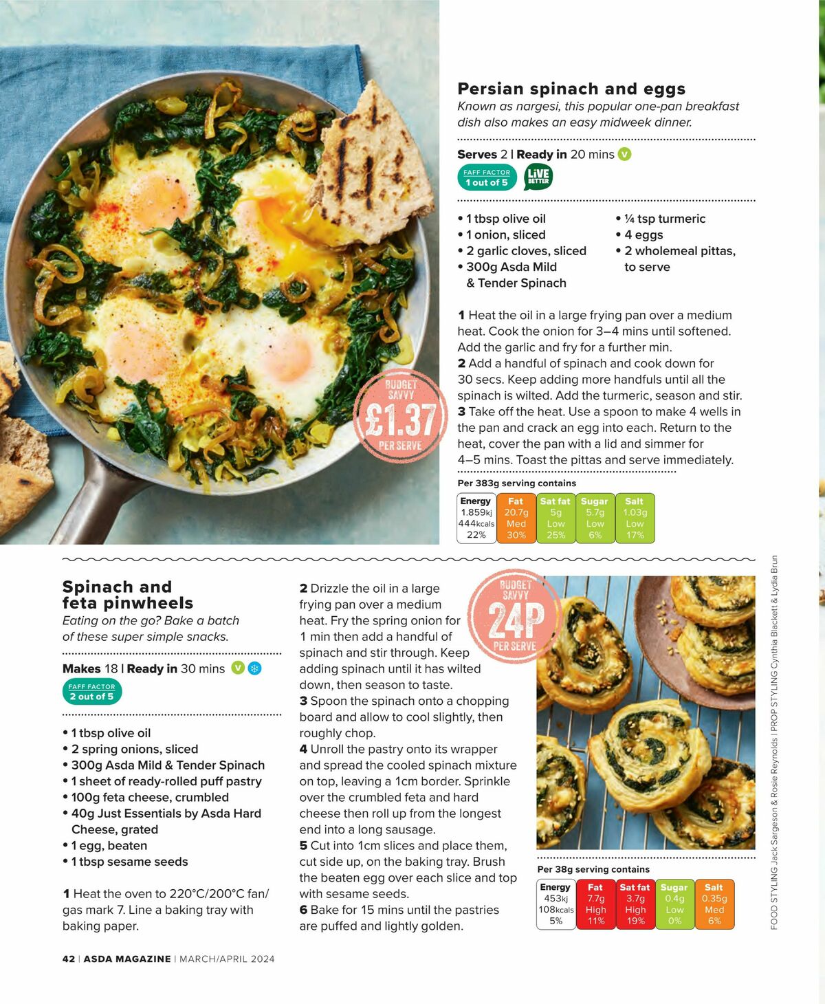 ASDA Magazine March/April Offers from 24 March
