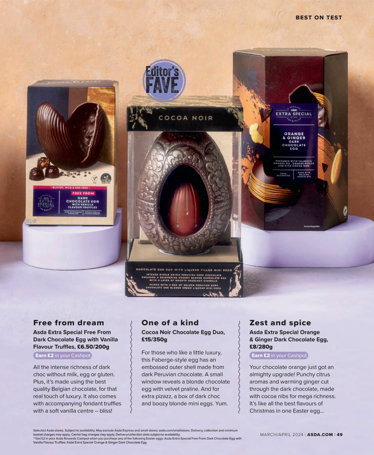 ASDA Magazine March/April Offers from 24 March