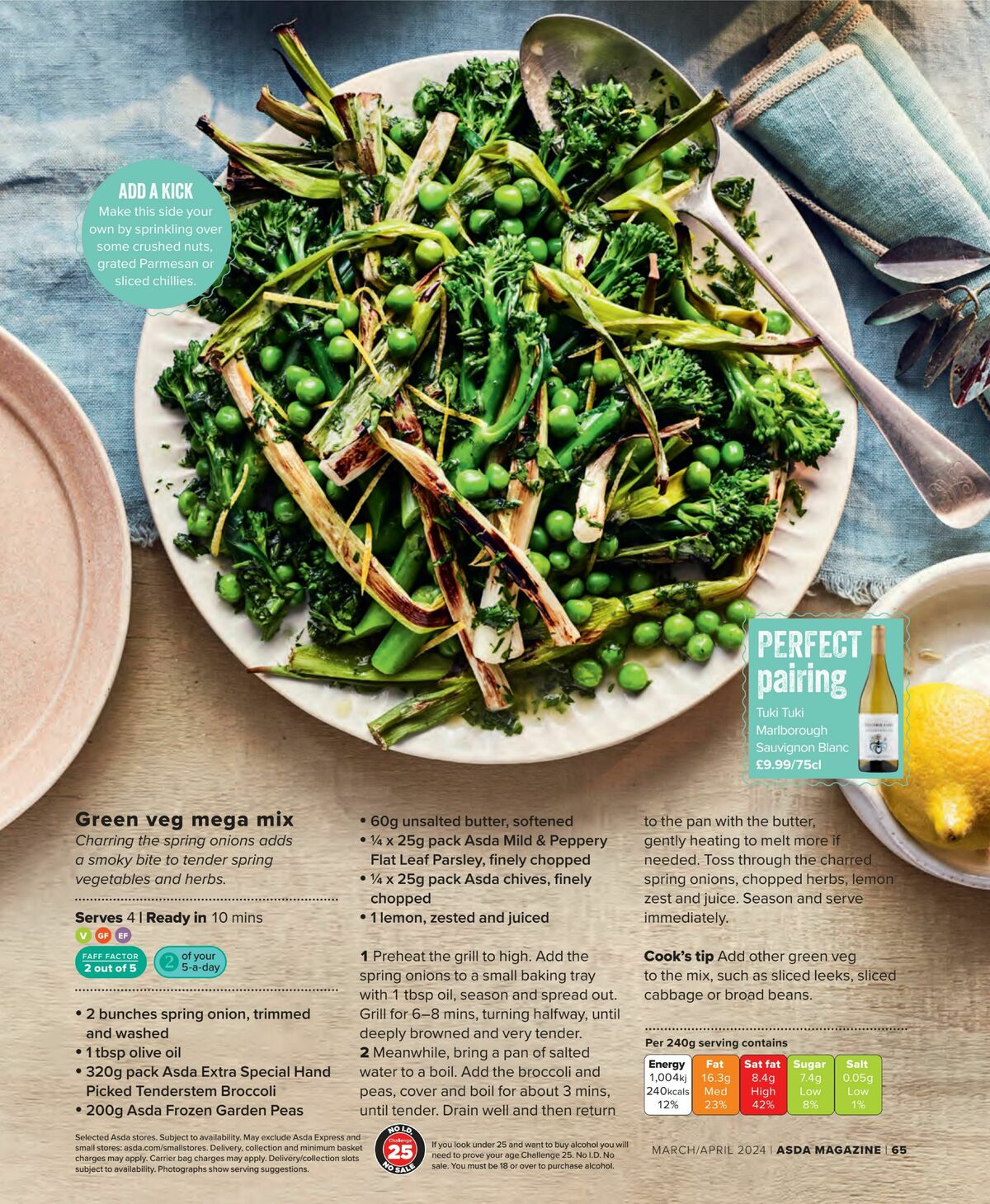 ASDA Magazine March/April Offers from 24 March