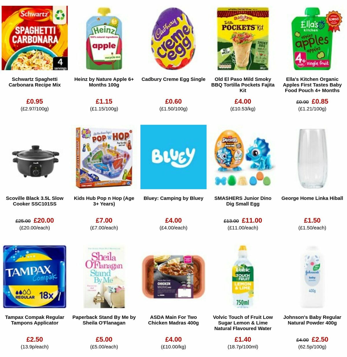ASDA Offers from 29 March