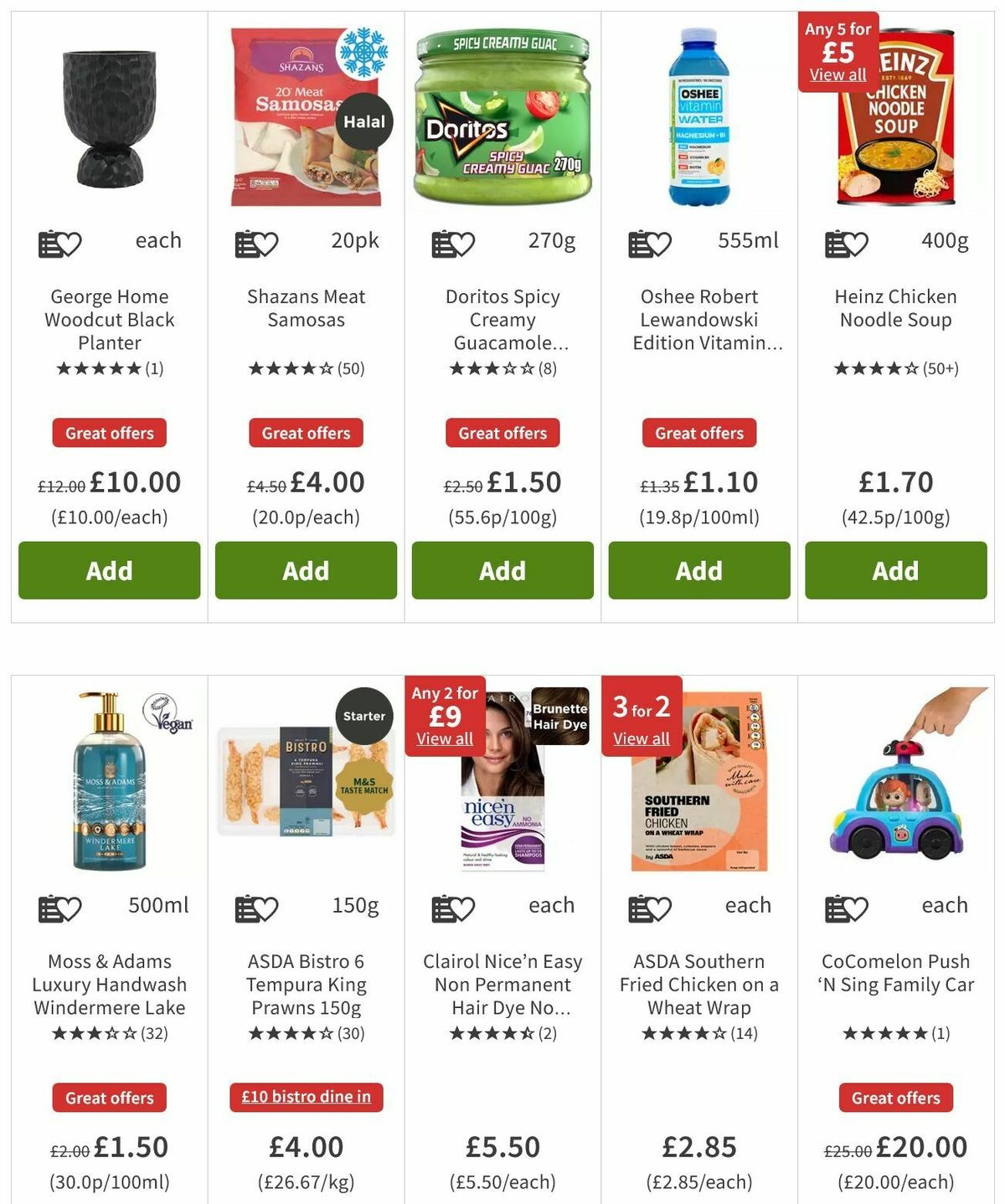 ASDA Offers from 12 April