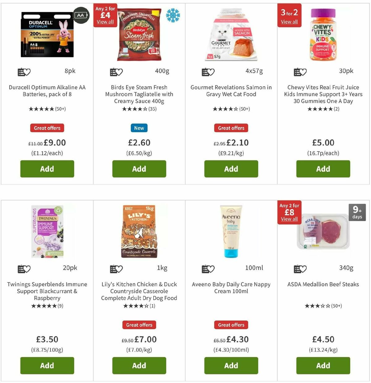 ASDA Offers from 12 May
