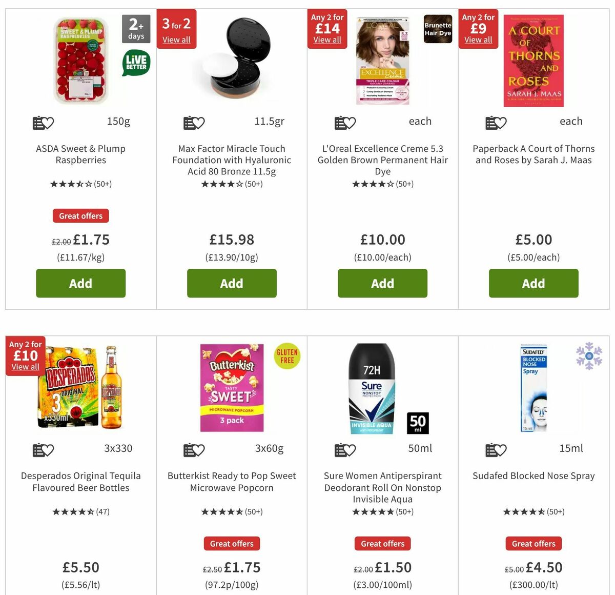 ASDA Offers from 28 June