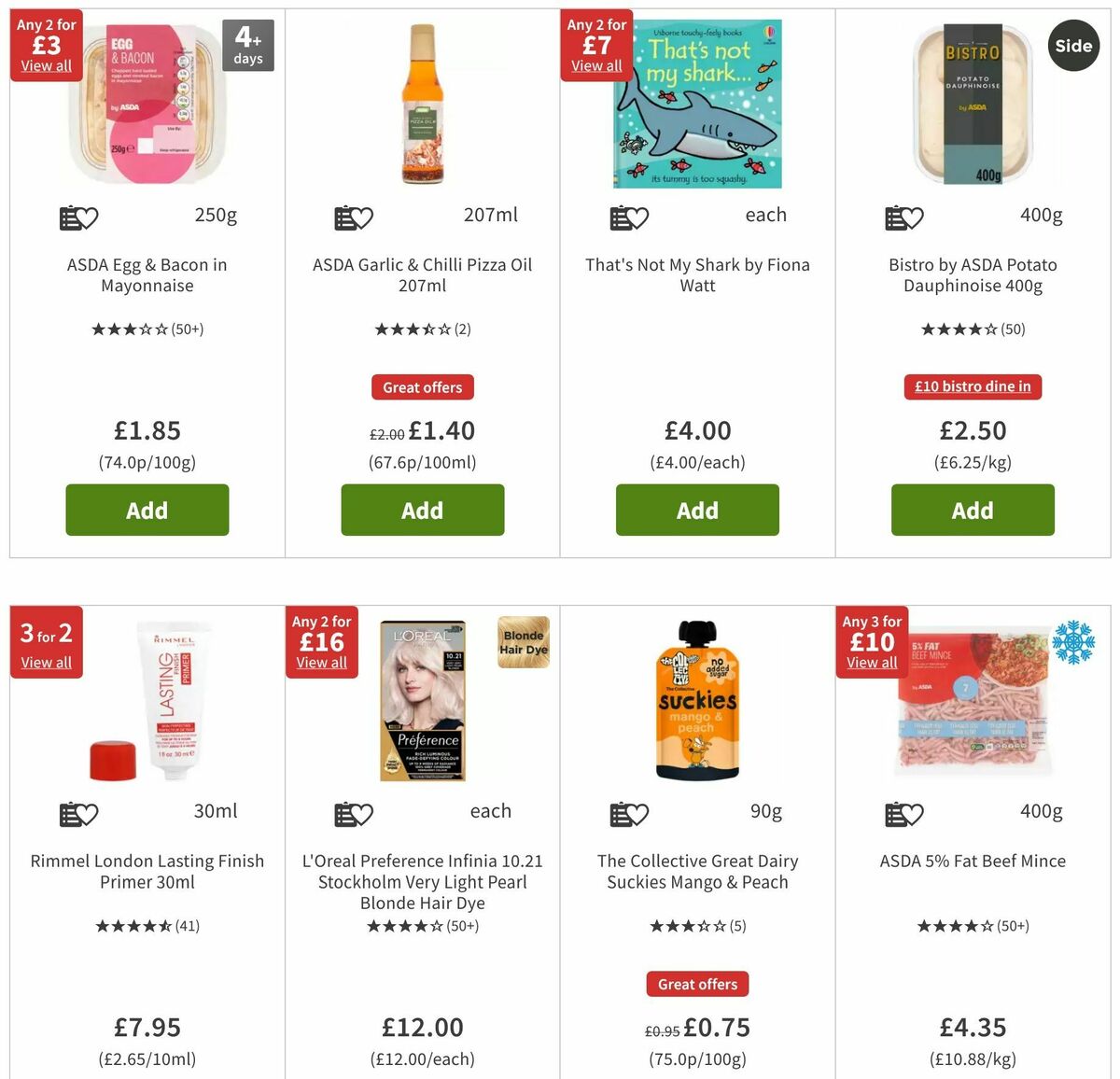 ASDA Offers from 28 June