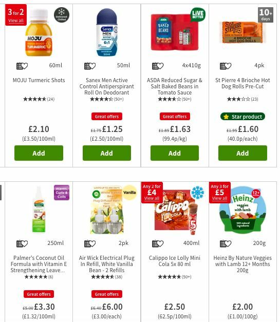 ASDA Offers from 5 July
