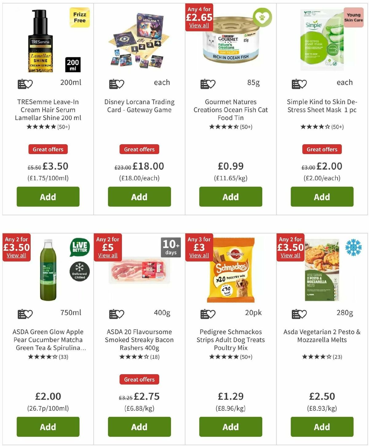 ASDA Offers from 6 December