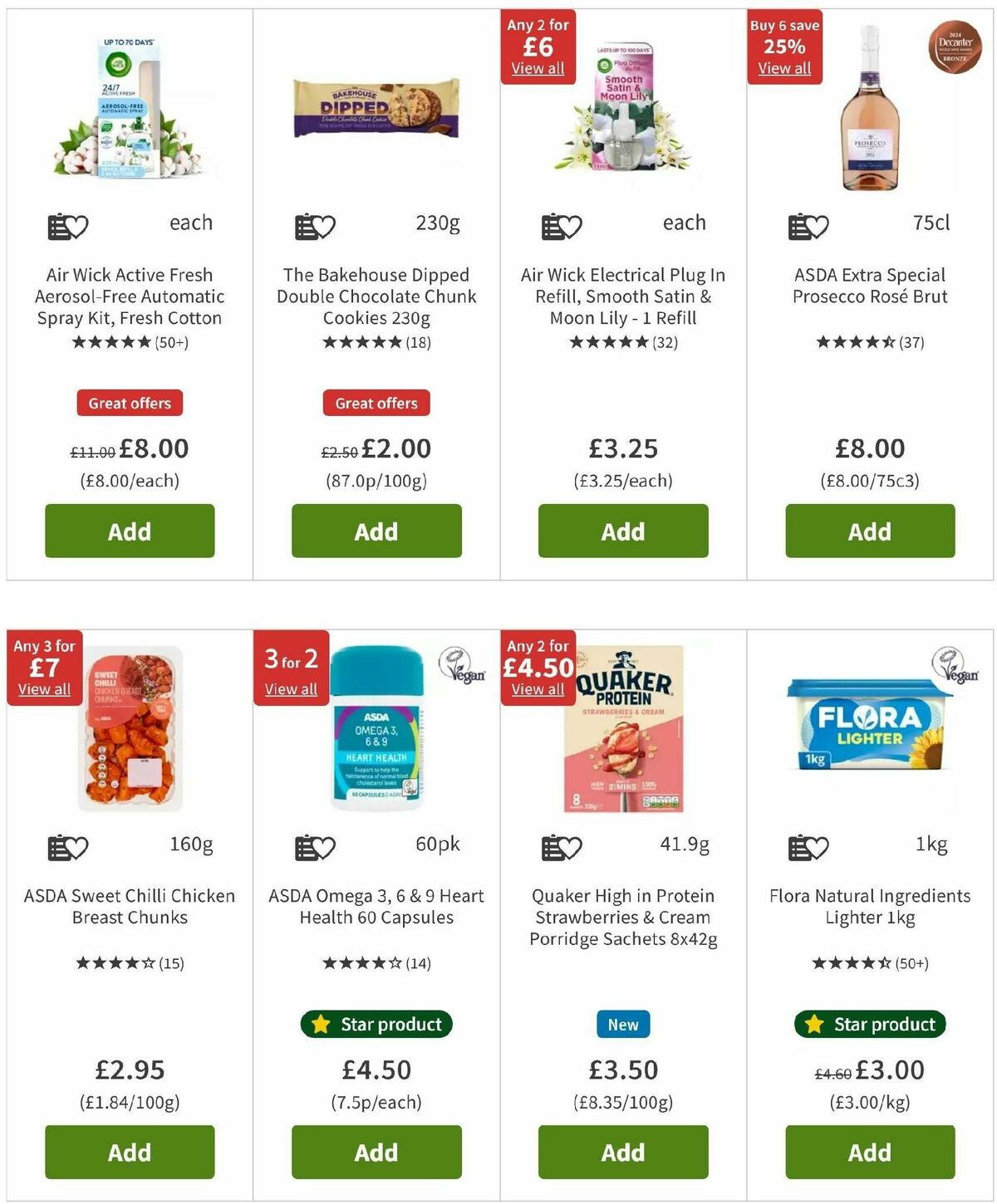 ASDA Offers from 6 December