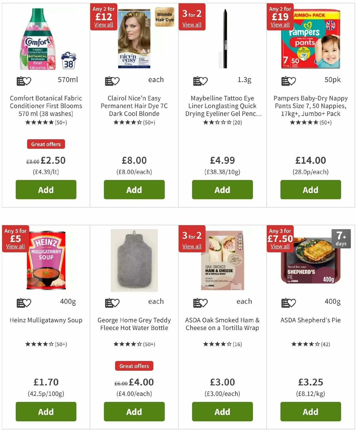 ASDA Offers from 6 December