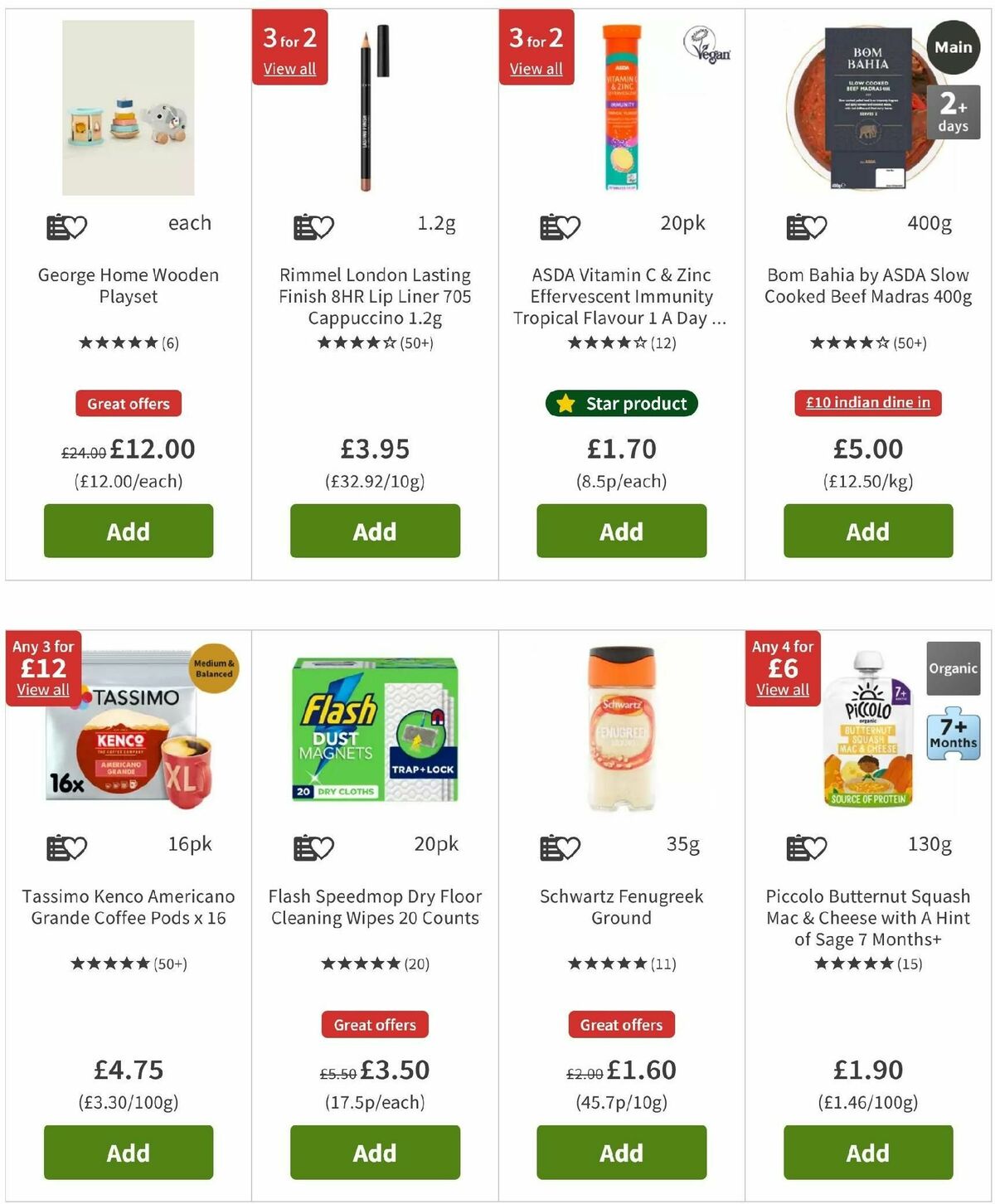 ASDA Offers from 6 December