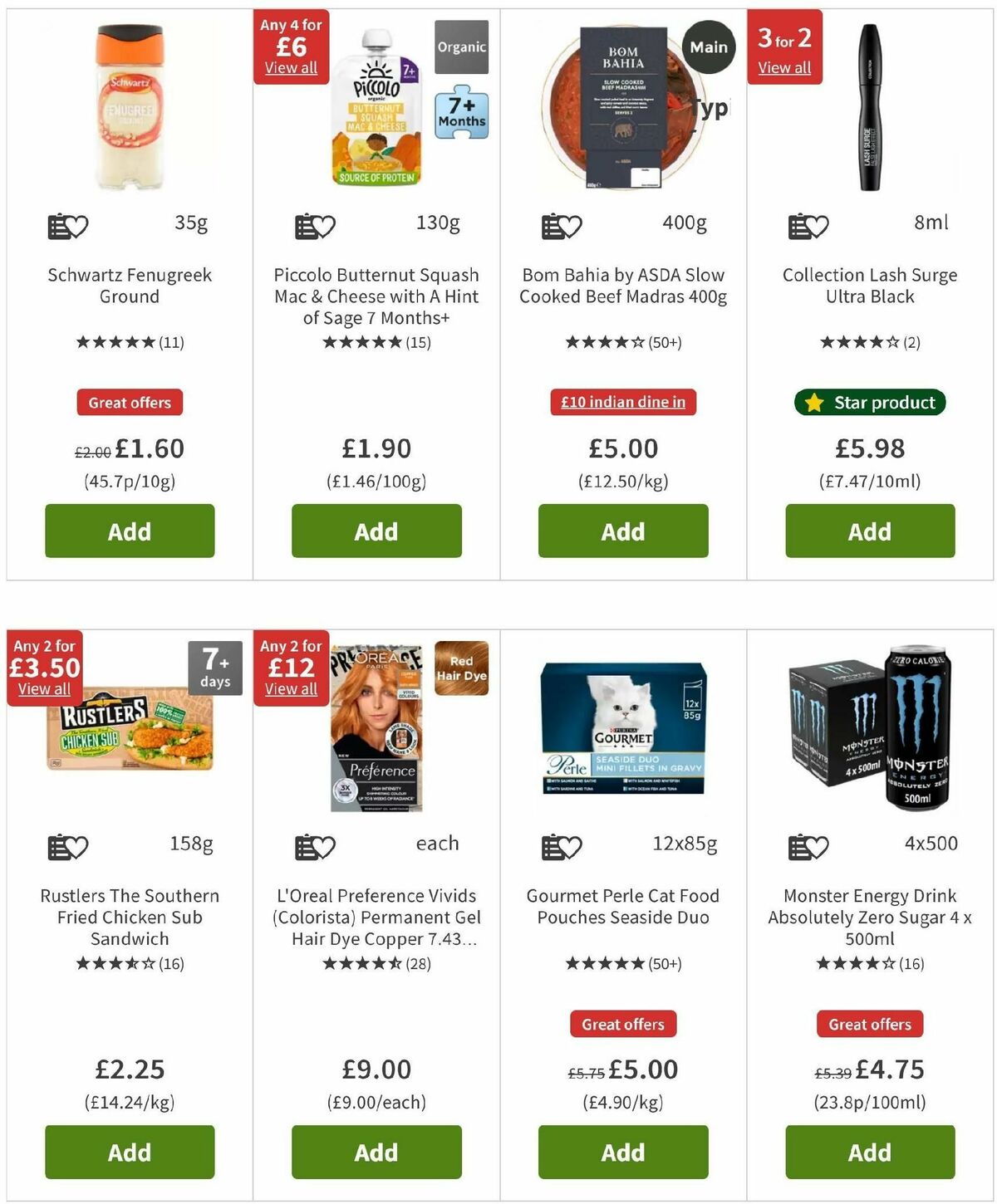 ASDA Offers from 6 December