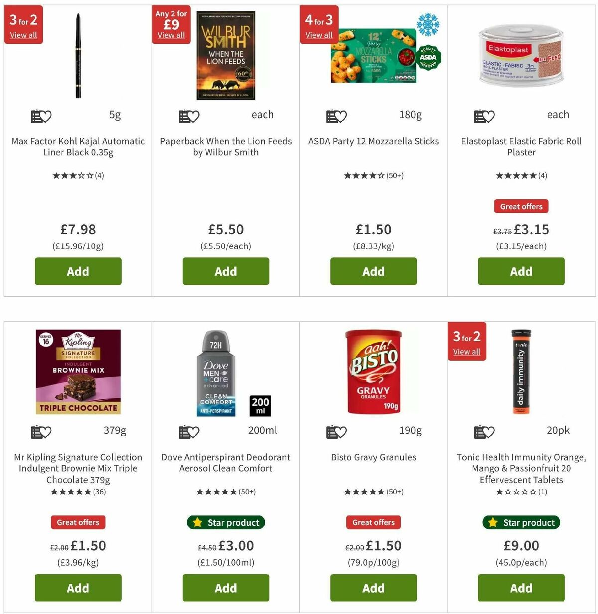 ASDA Offers from 13 December
