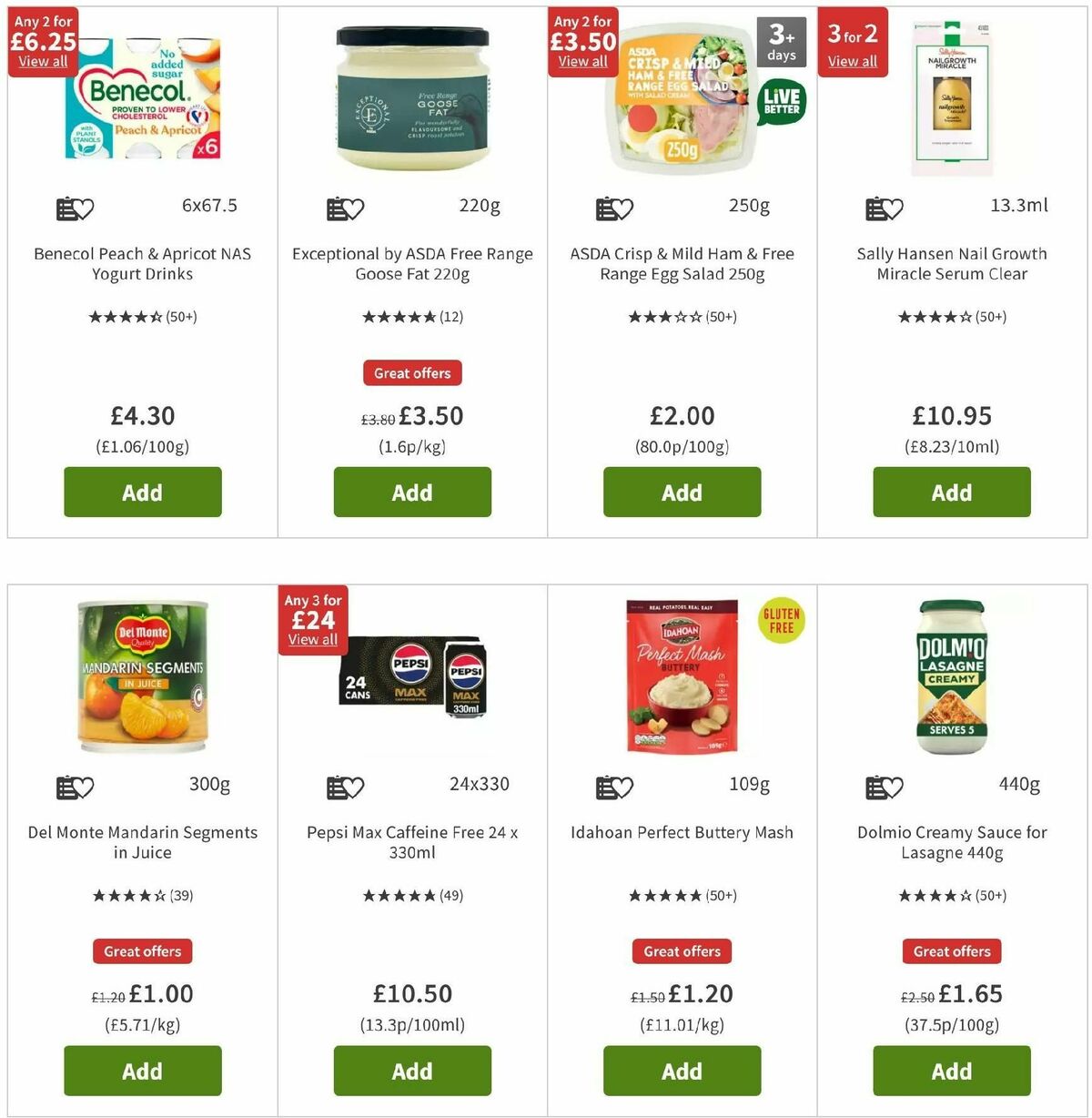 ASDA Offers from 13 December