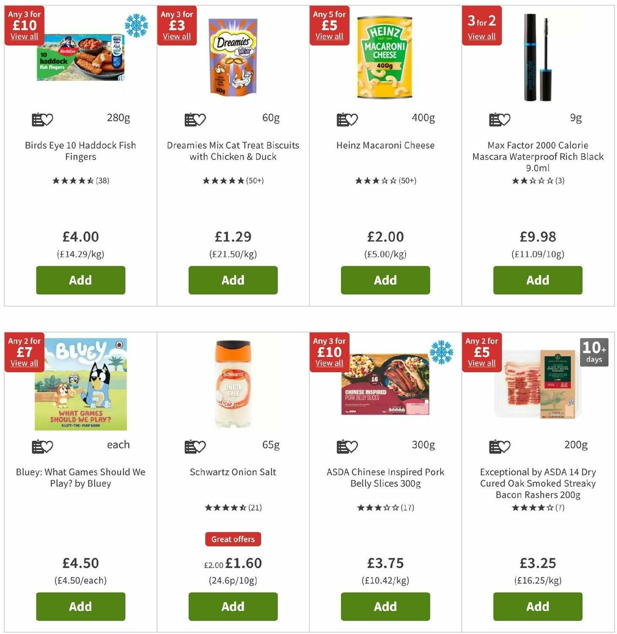 ASDA Offers from 13 December