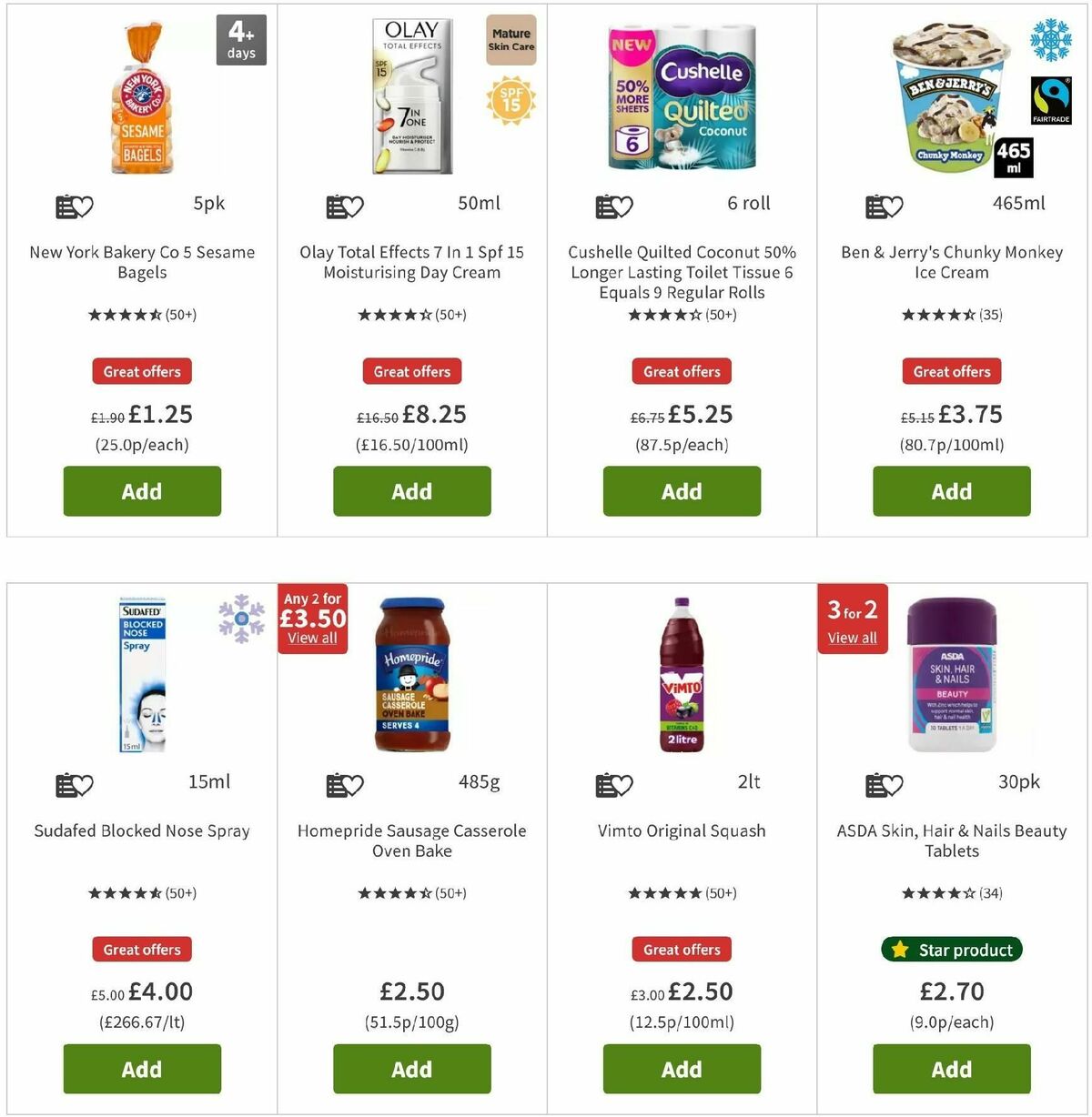 ASDA Offers from 13 December