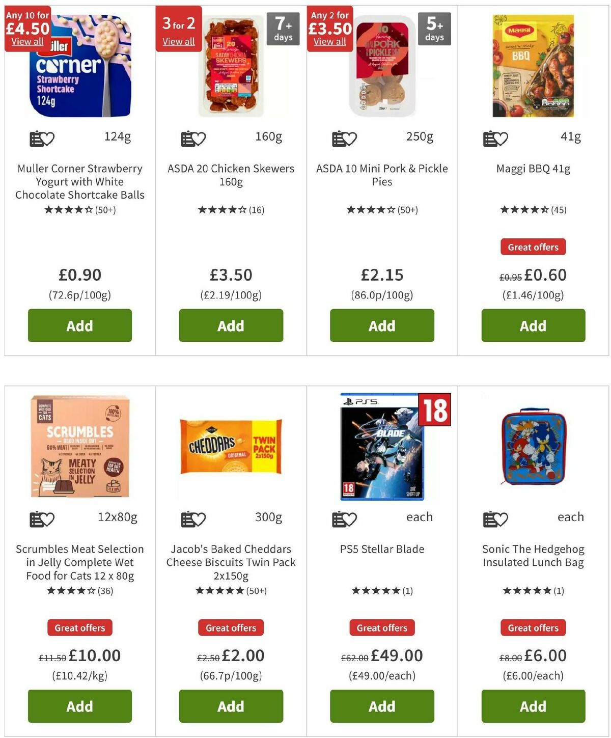 ASDA Offers from 13 December