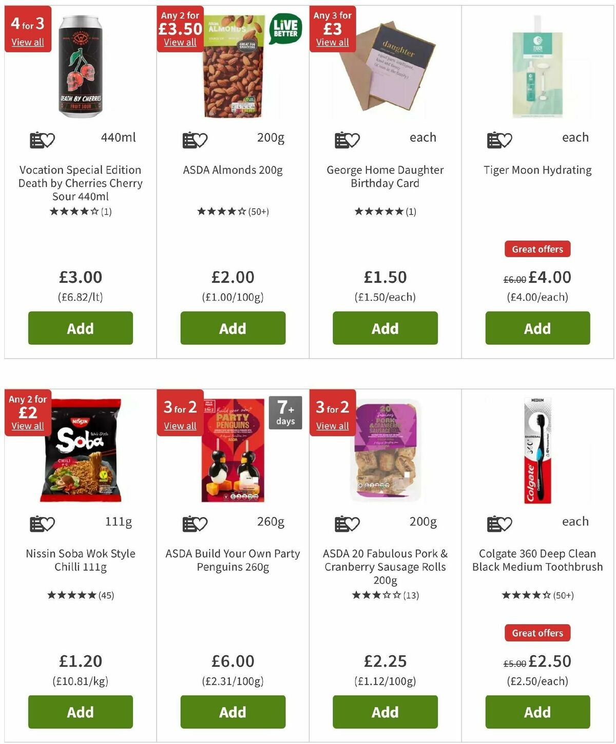 ASDA Offers from 13 December