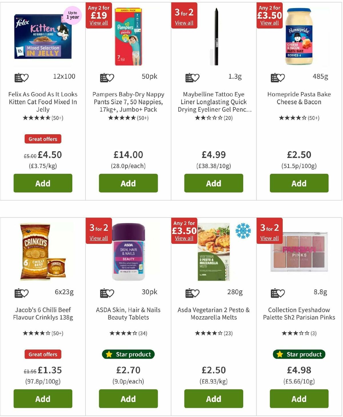 ASDA Offers from 13 December