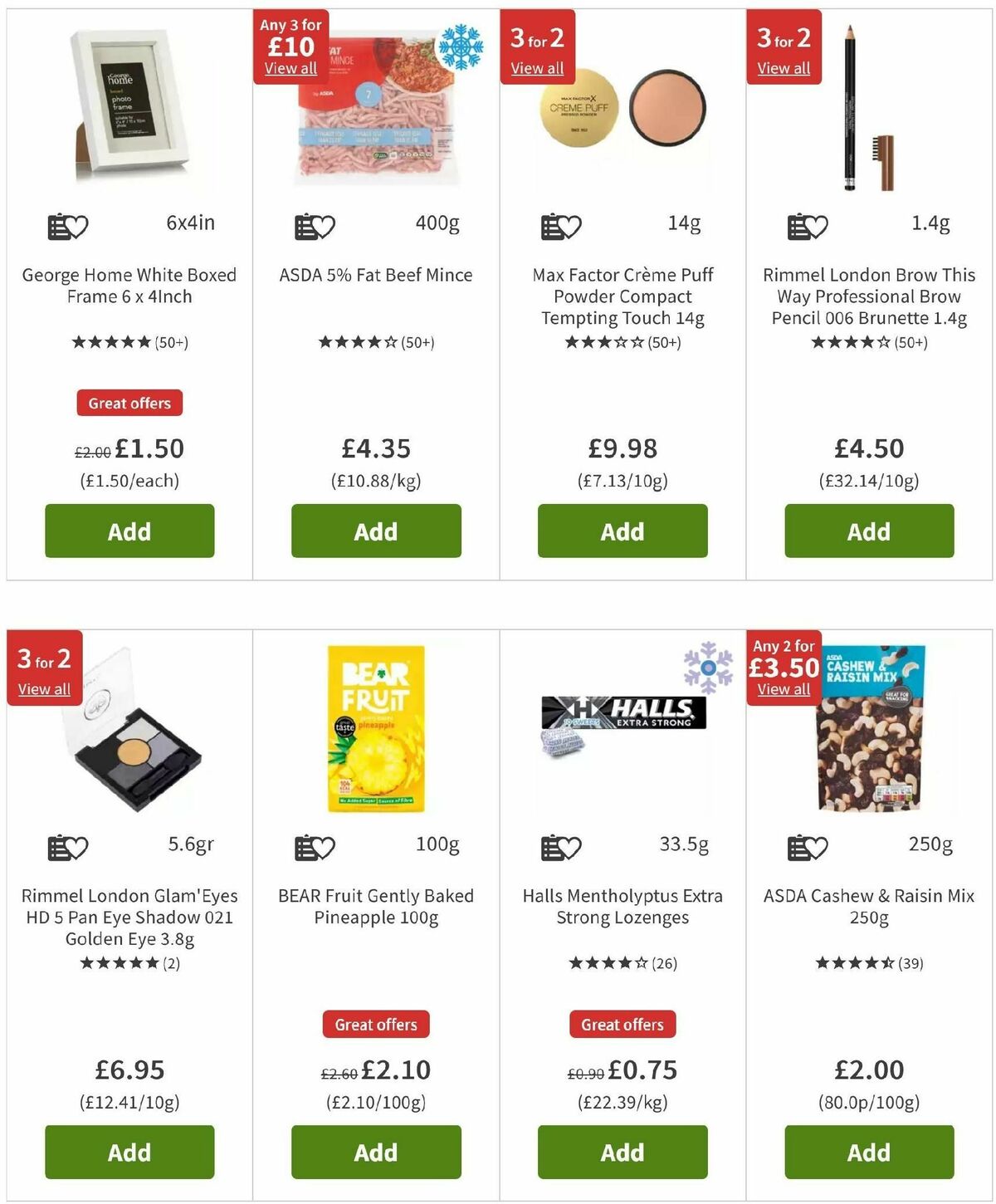 ASDA Offers from 13 December