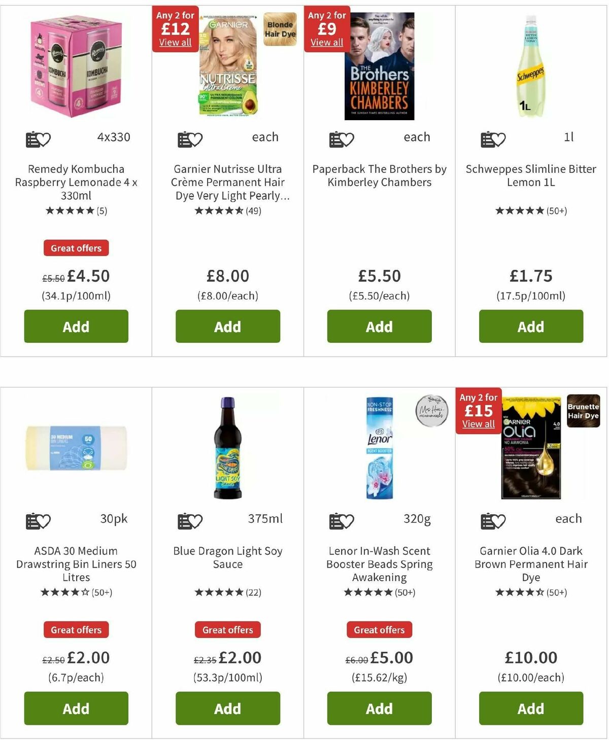 ASDA Offers from 3 January